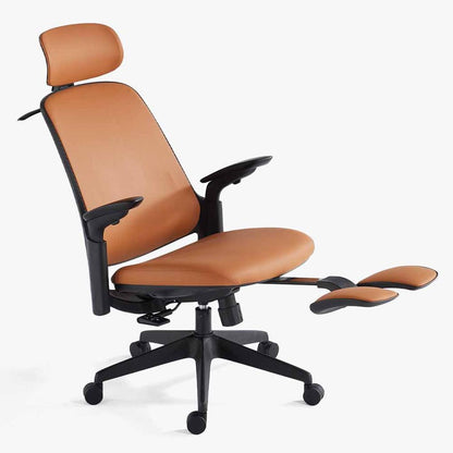 Boss Pro Leather Ergonomic Chair: Luxury, Comfort & Productivity