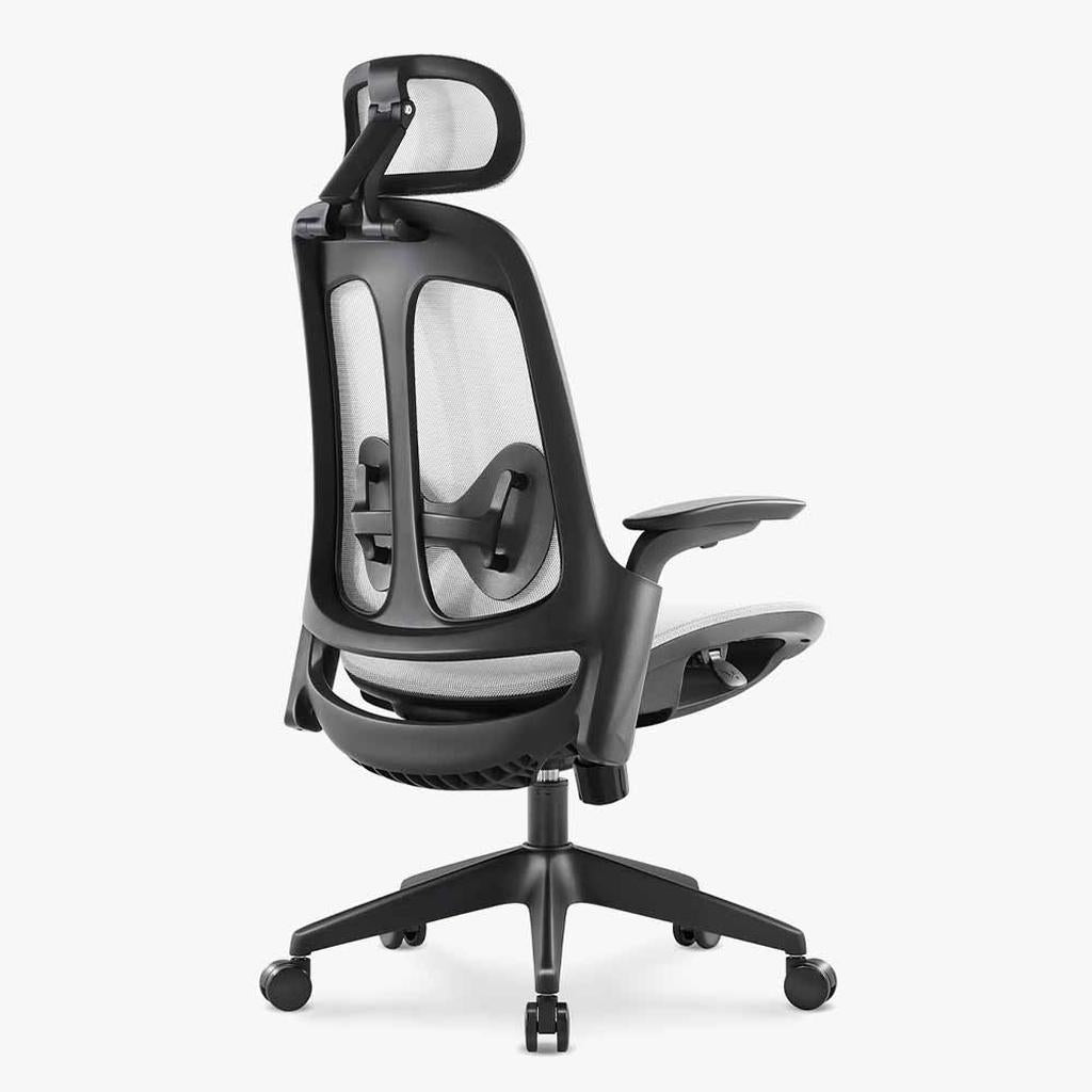 Gray Ergonomic Office Mesh Chair
