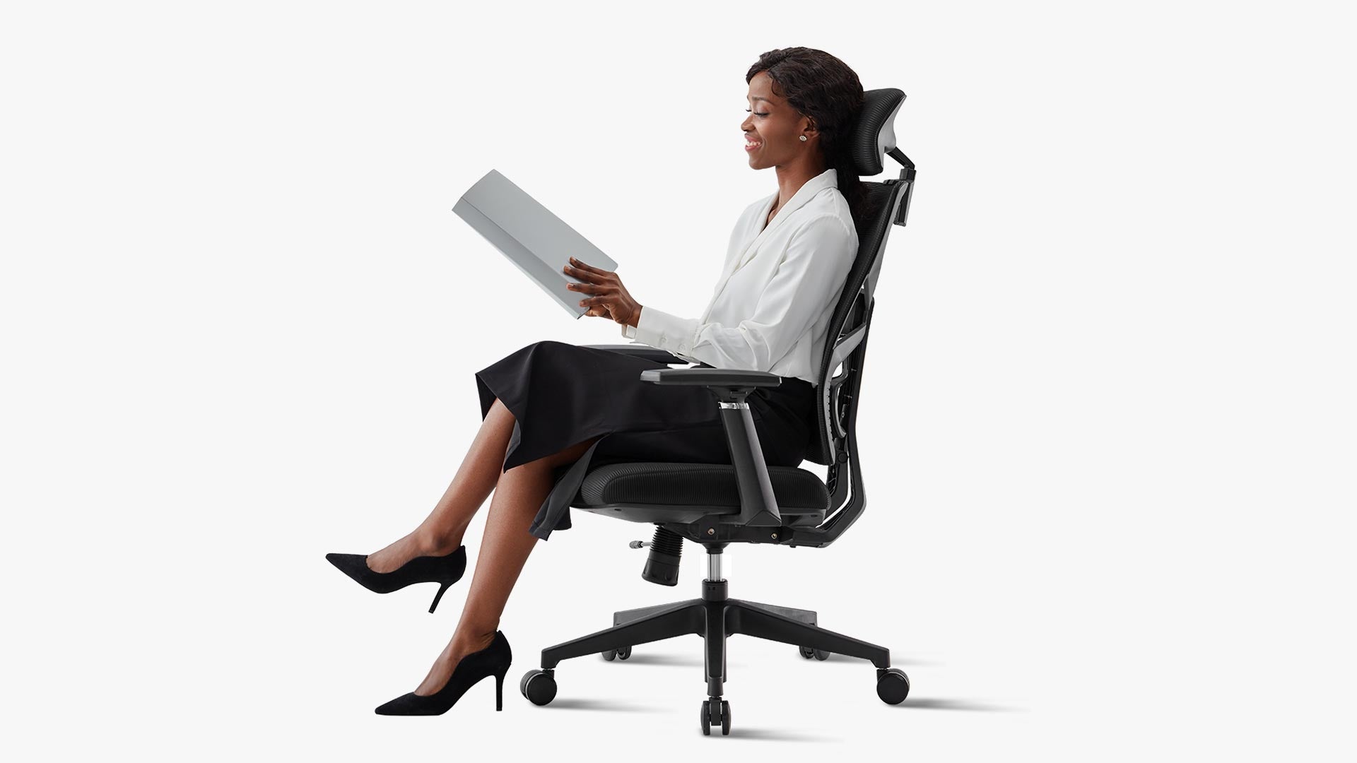 Sunaofe Office Chair Woman Working Home Office Sunaofe Office Chair Woman Reading