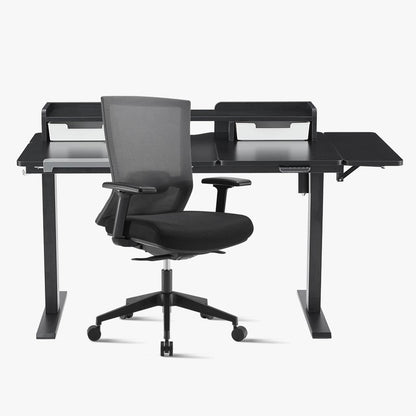 Promotion！Electric Standing Desk & Elite67 Chair Bundle