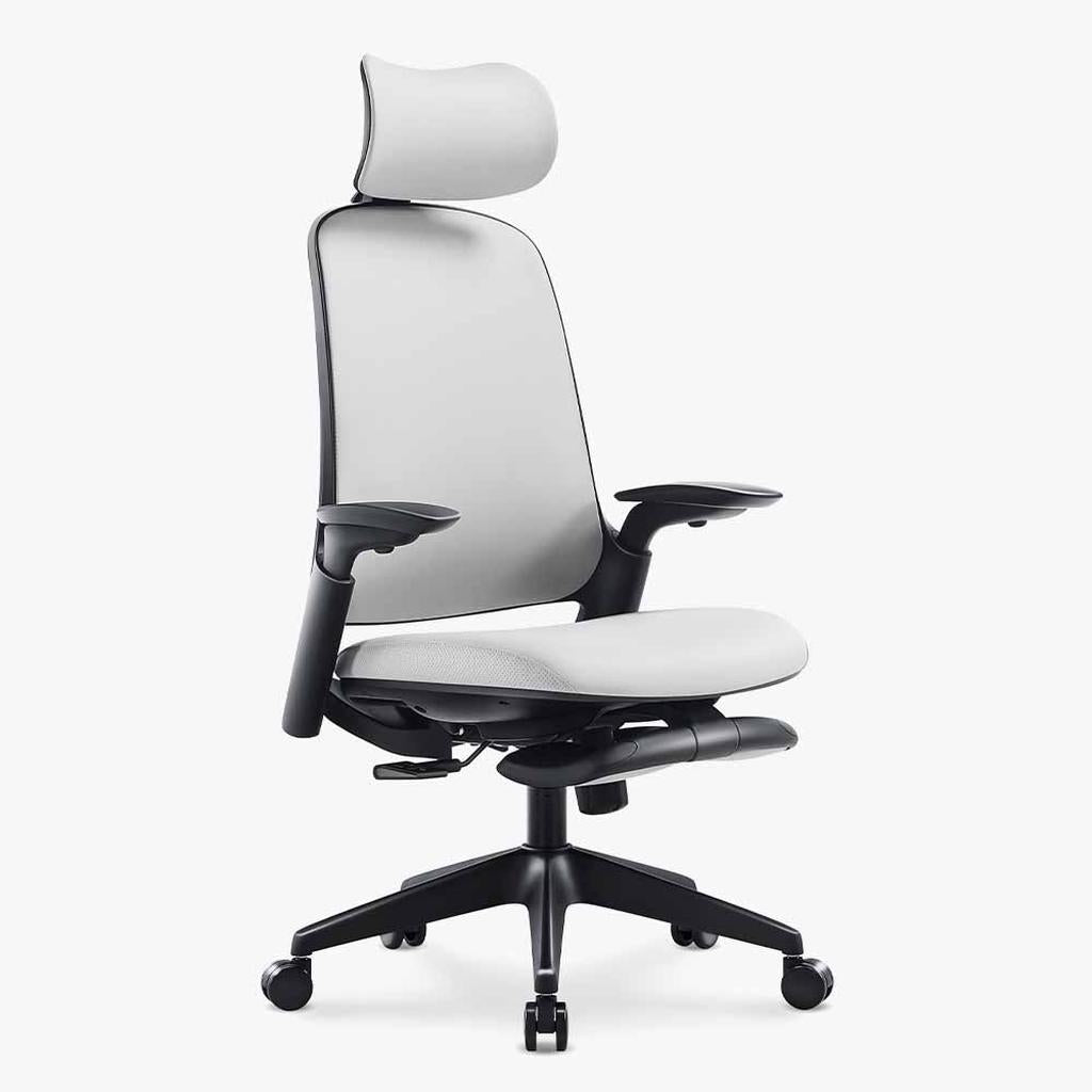 Boss Pro Leather Ergonomic Chair: Luxury, Comfort & Productivity - Sunaofe