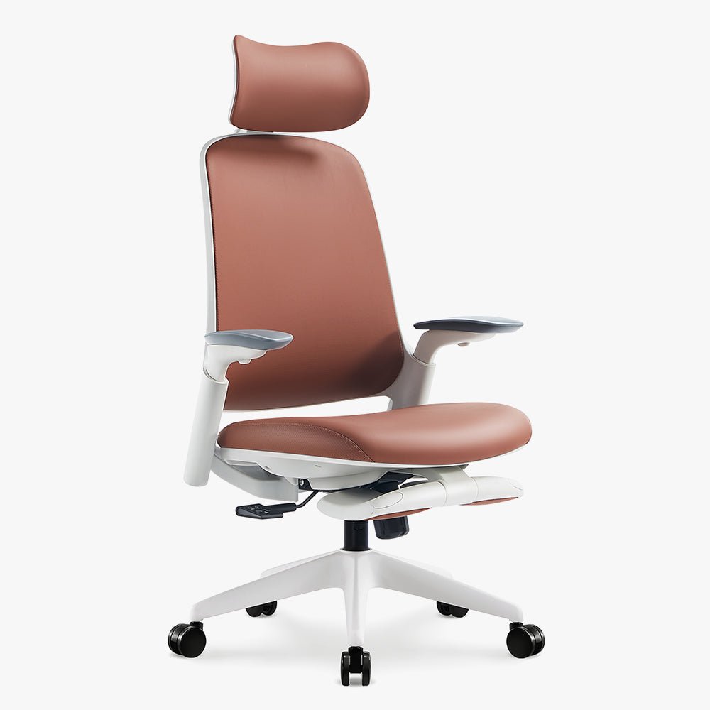 Boss Pro Leather Ergonomic Chair: Luxury, Comfort & Productivity - Sunaofe