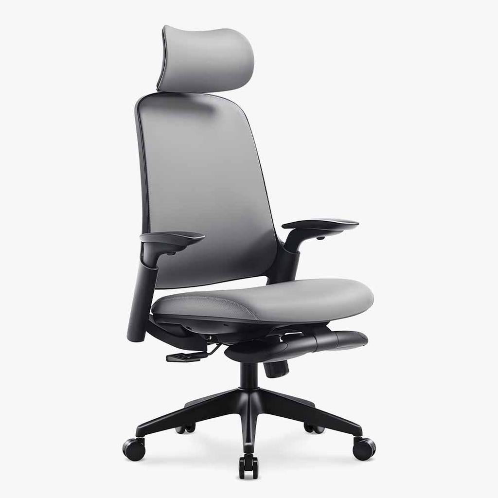 Boss Pro Leather Ergonomic Chair: Luxury, Comfort & Productivity - Sunaofe
