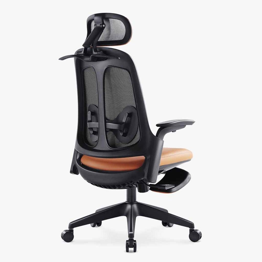 Boss Pro Leather Ergonomic Chair: Luxury, Comfort & Productivity - Sunaofe