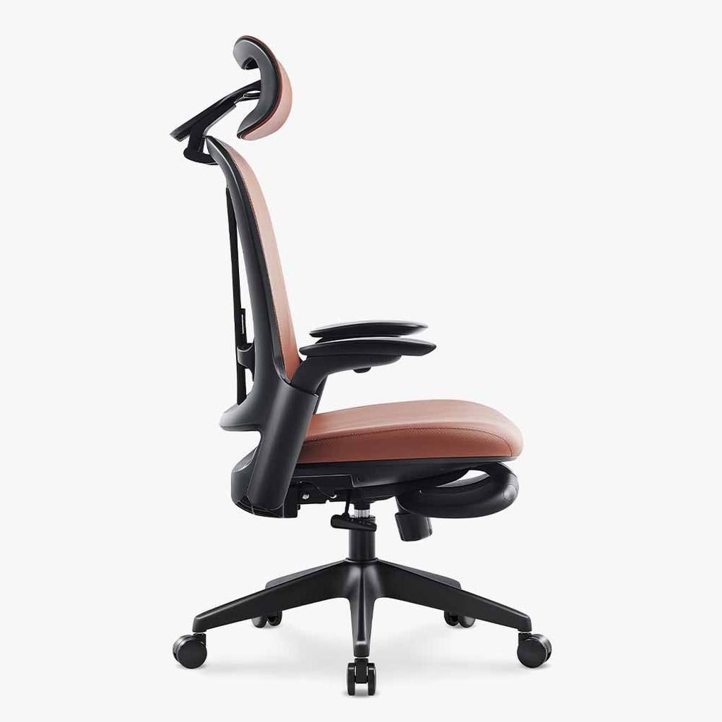 Boss Pro Leather Ergonomic Chair: Luxury, Comfort & Productivity - Sunaofe