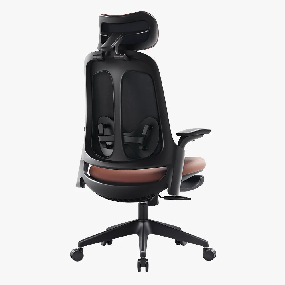 Boss Pro Leather Ergonomic Chair: Luxury, Comfort & Productivity - Sunaofe