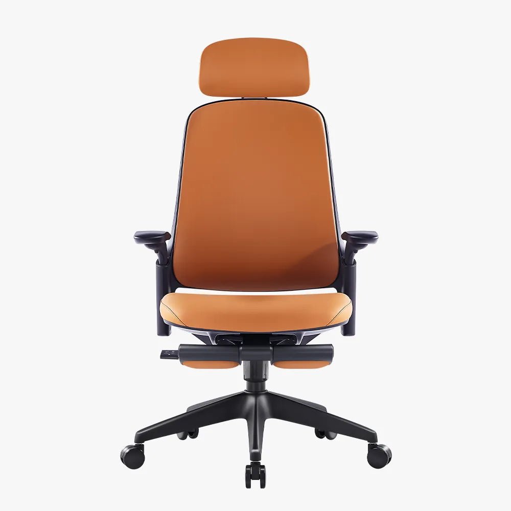 Boss Pro Leather Ergonomic Chair: Luxury, Comfort & Productivity - Sunaofe