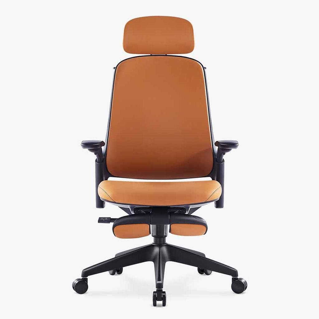 Boss Pro Leather Ergonomic Chair: Luxury, Comfort & Productivity - Sunaofe