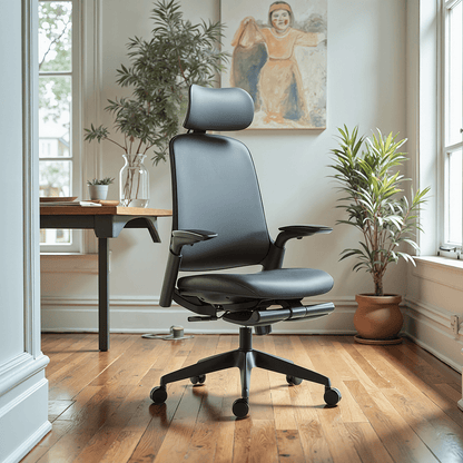 Boss Pro Leather Ergonomic Chair: Luxury, Comfort & Productivity - Sunaofe
