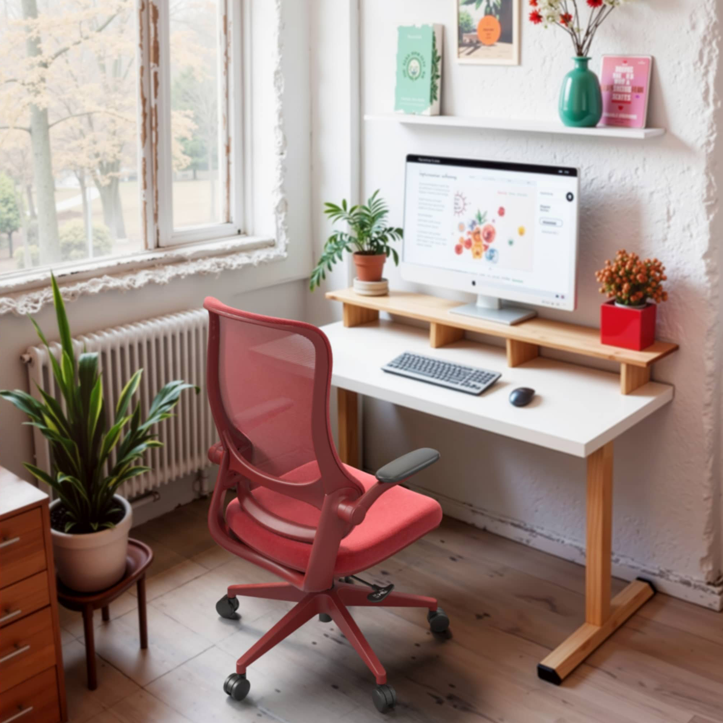 Resistance丨Red Office Chair – Built for Passion