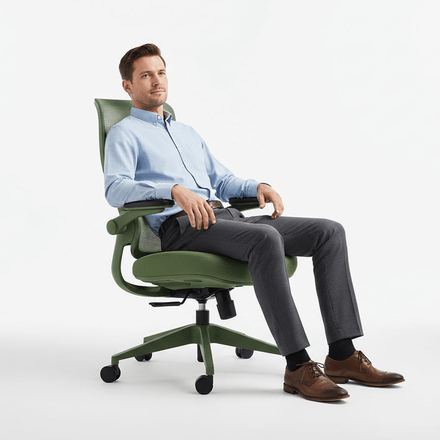 Resistance丨Green Office Chair – Built for Initiative - Sunaofe