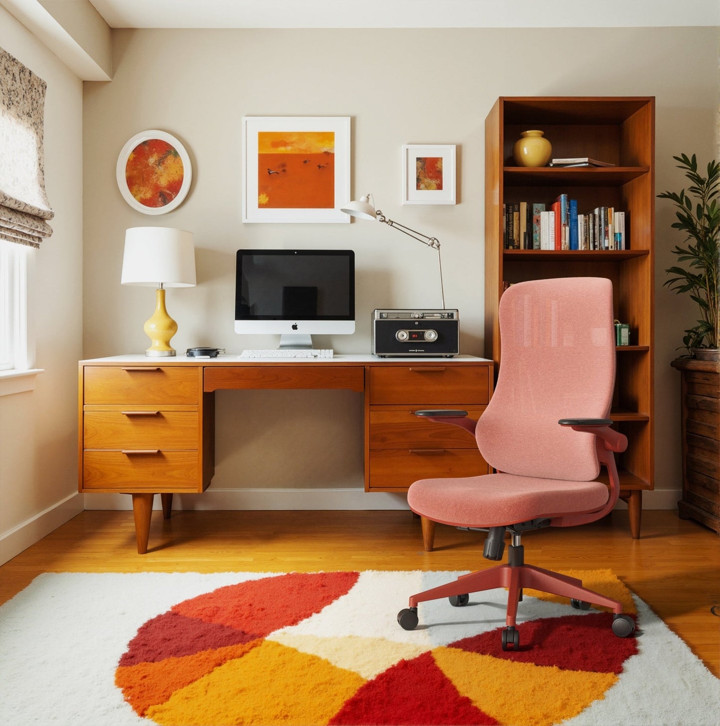 Resistance丨Orange Office Chair – Built for Perseverance - Sunaofe