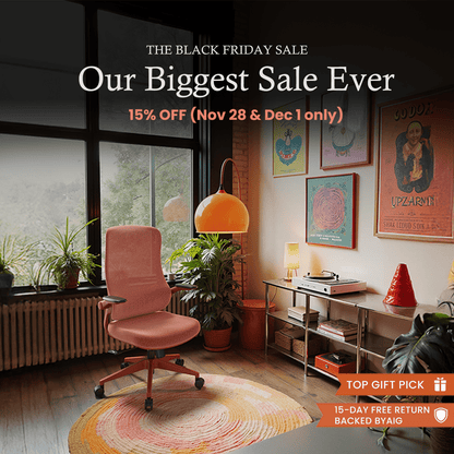 Resistance丨Orange Office Chair – Built for Perseverance - Sunaofe