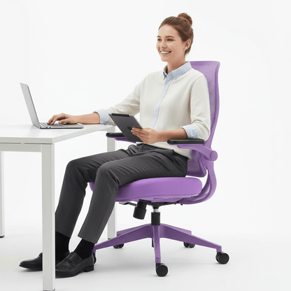 Resistance丨Purple Office Chair – Built for the Undefined - Sunaofe