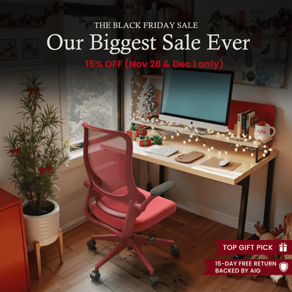 Resistance丨Red Office Chair – Built for Passion - Sunaofe