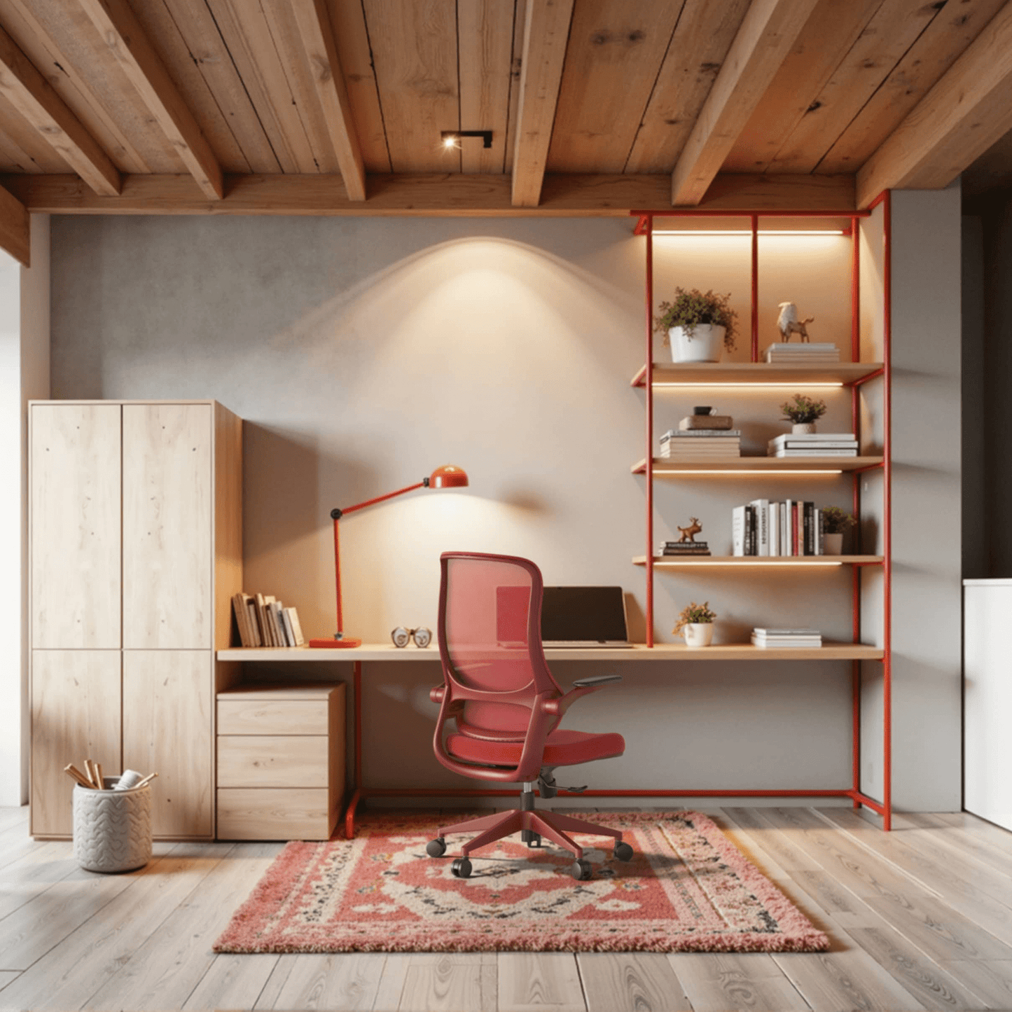 Resistance丨Red Office Chair – Built for Passion - Sunaofe
