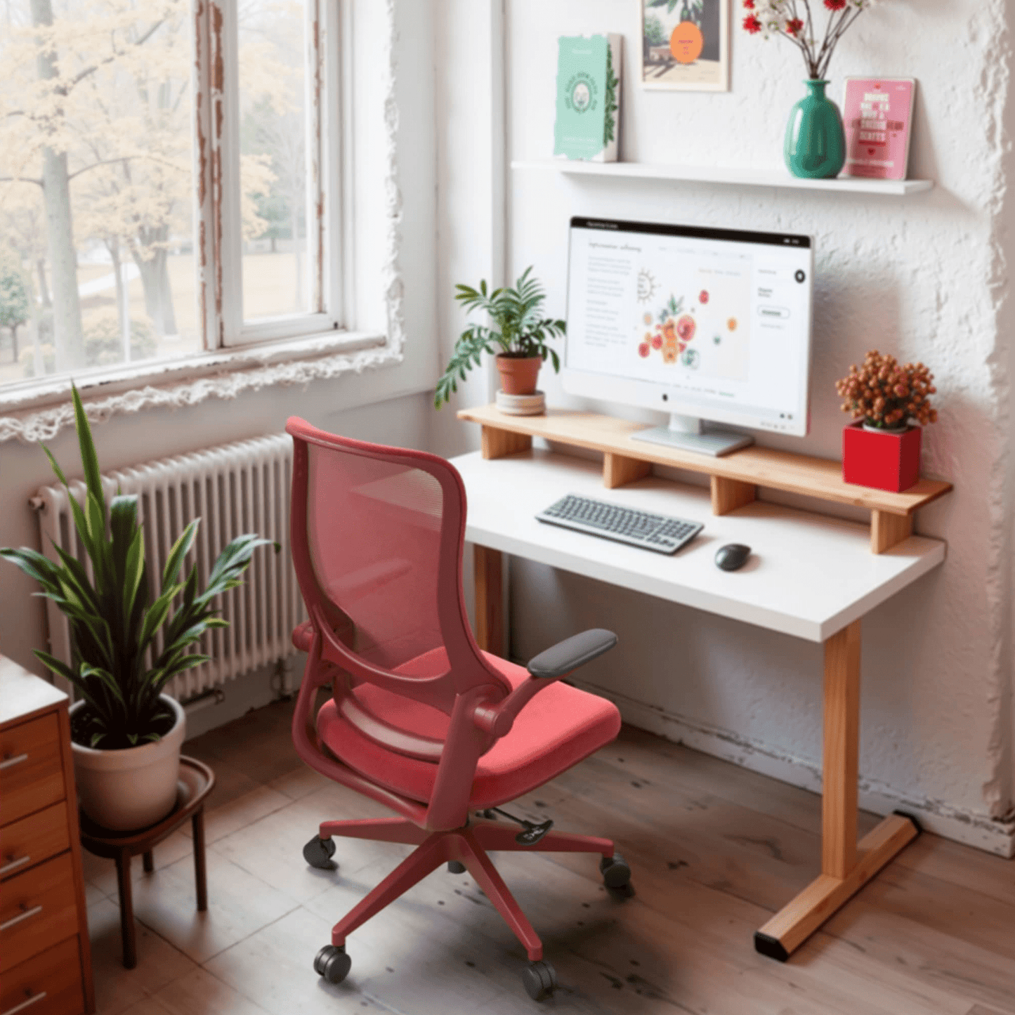 Resistance丨Red Office Chair – Built for Passion - Sunaofe