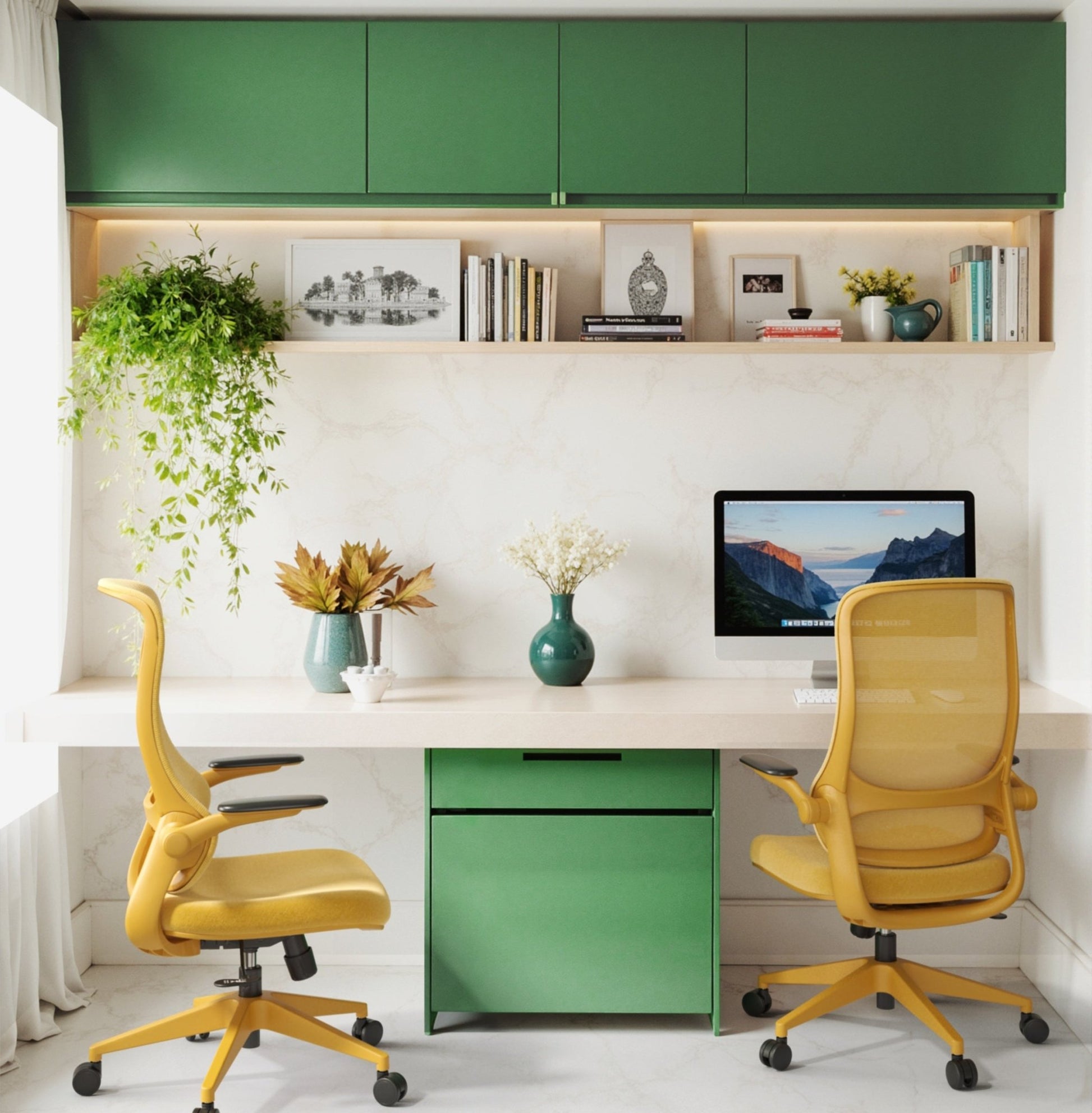 Resistance丨Yellow Office Chair – Built for Consistency - Sunaofe