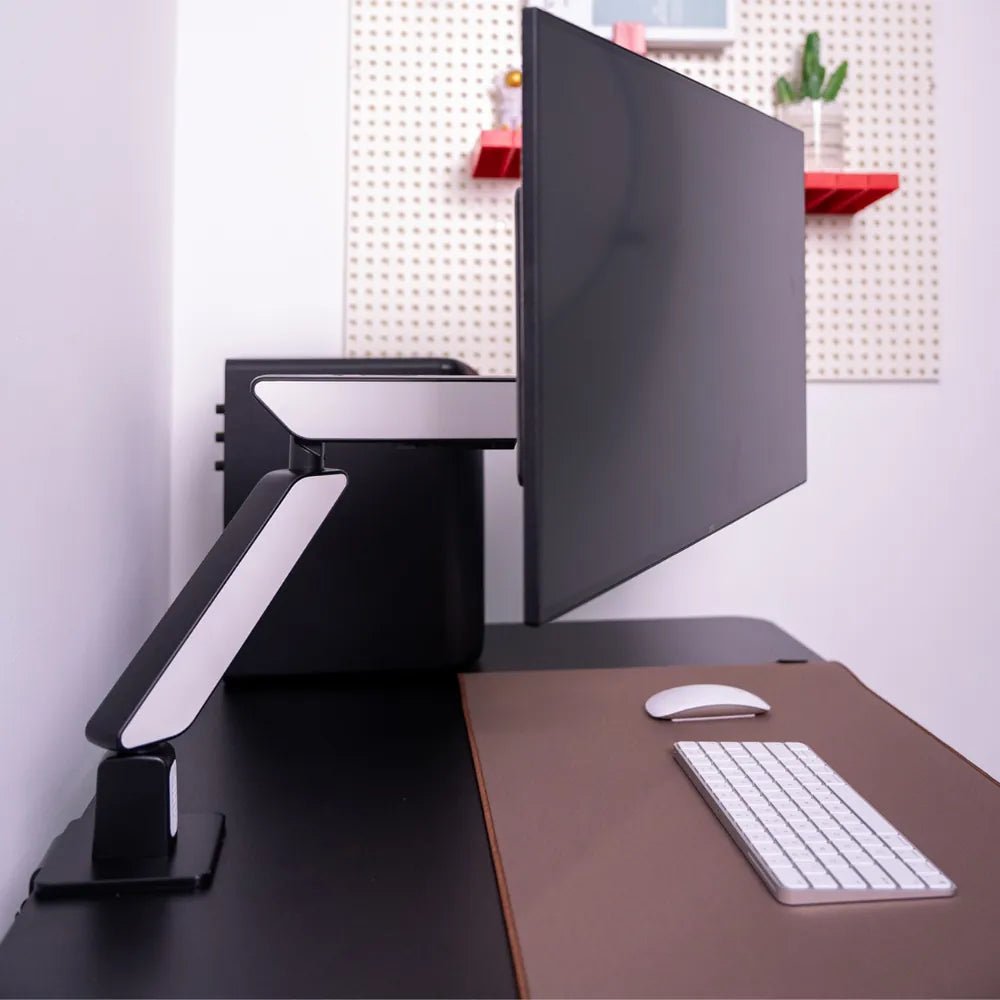 W100 Single Geometric Monitor Arm - Sunaofe