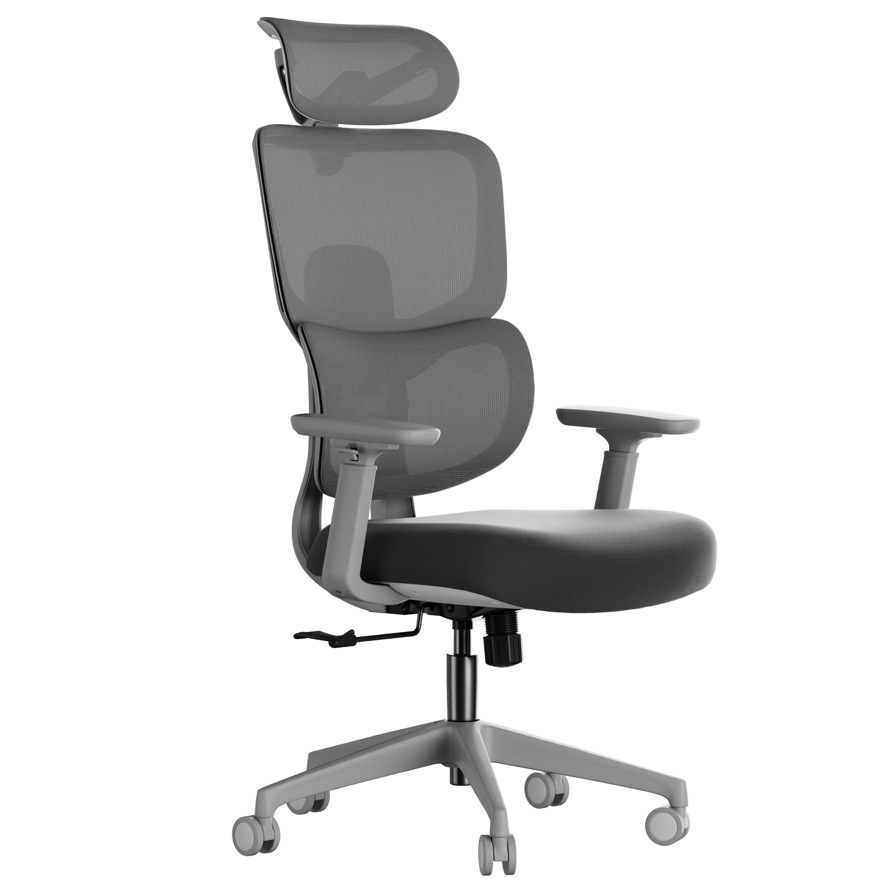 #Headrest_With Headrest #Color_dark grey