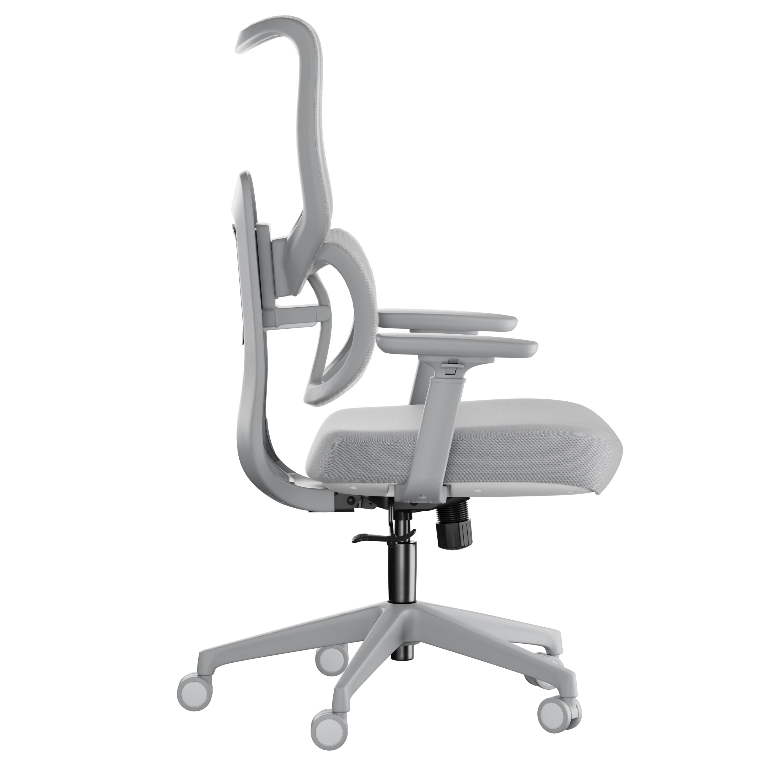 #Headrest_Without Headrest #Color_light grey