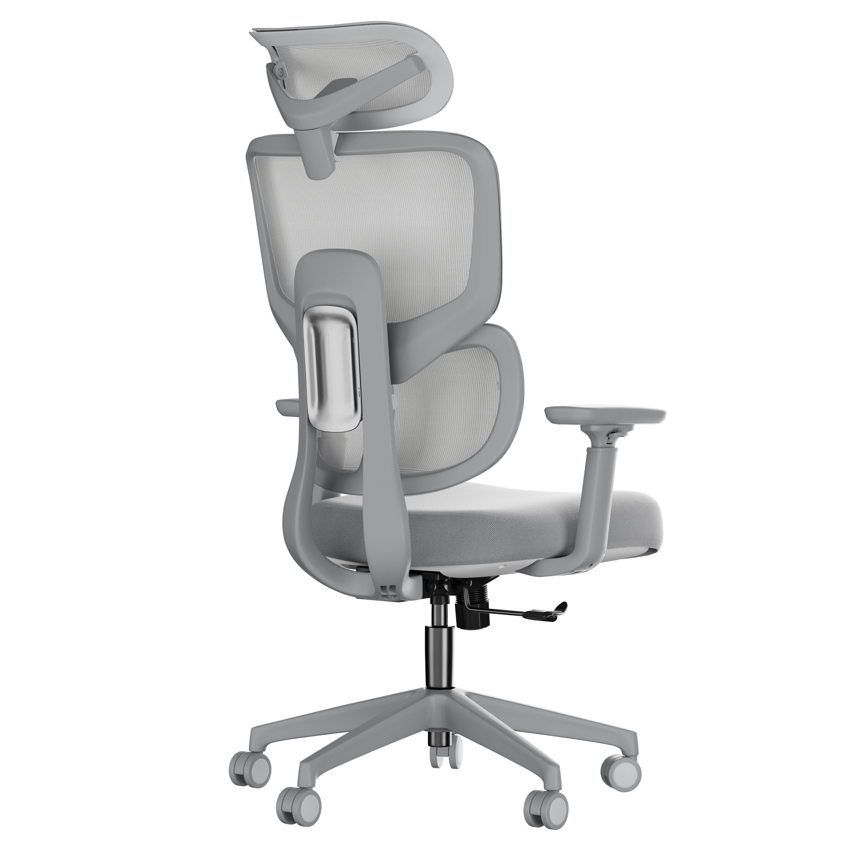 #Headrest_With Headrest #Color_light grey