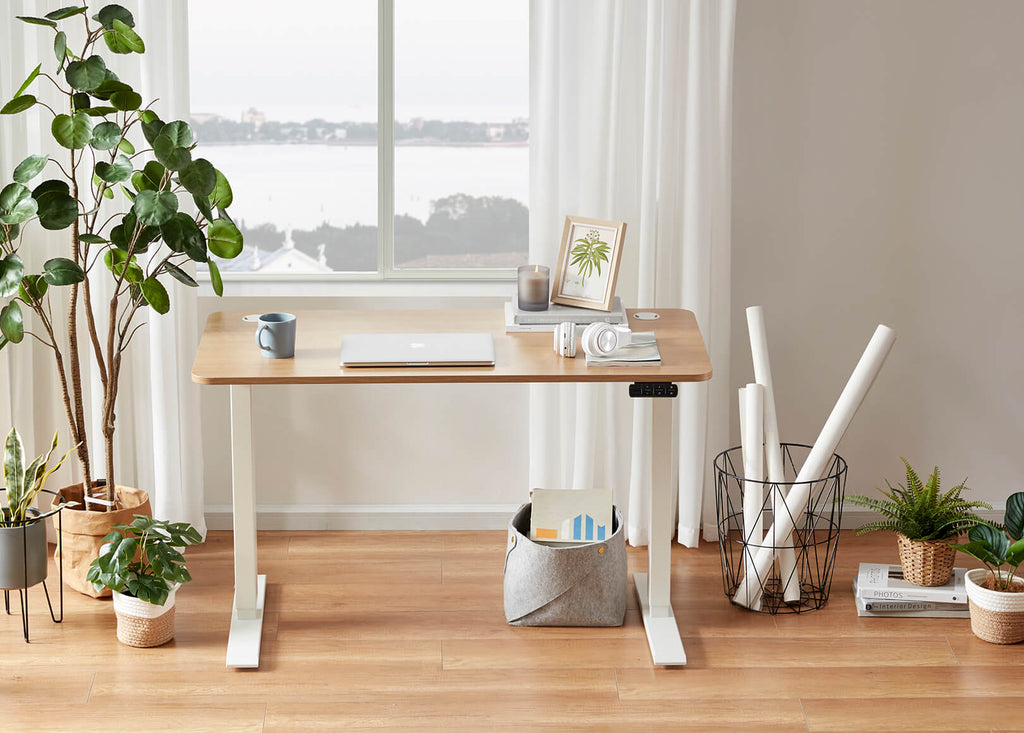 Sunaofe Tau2: Dual Motor Standing Desk | Height Adjustable & Stable